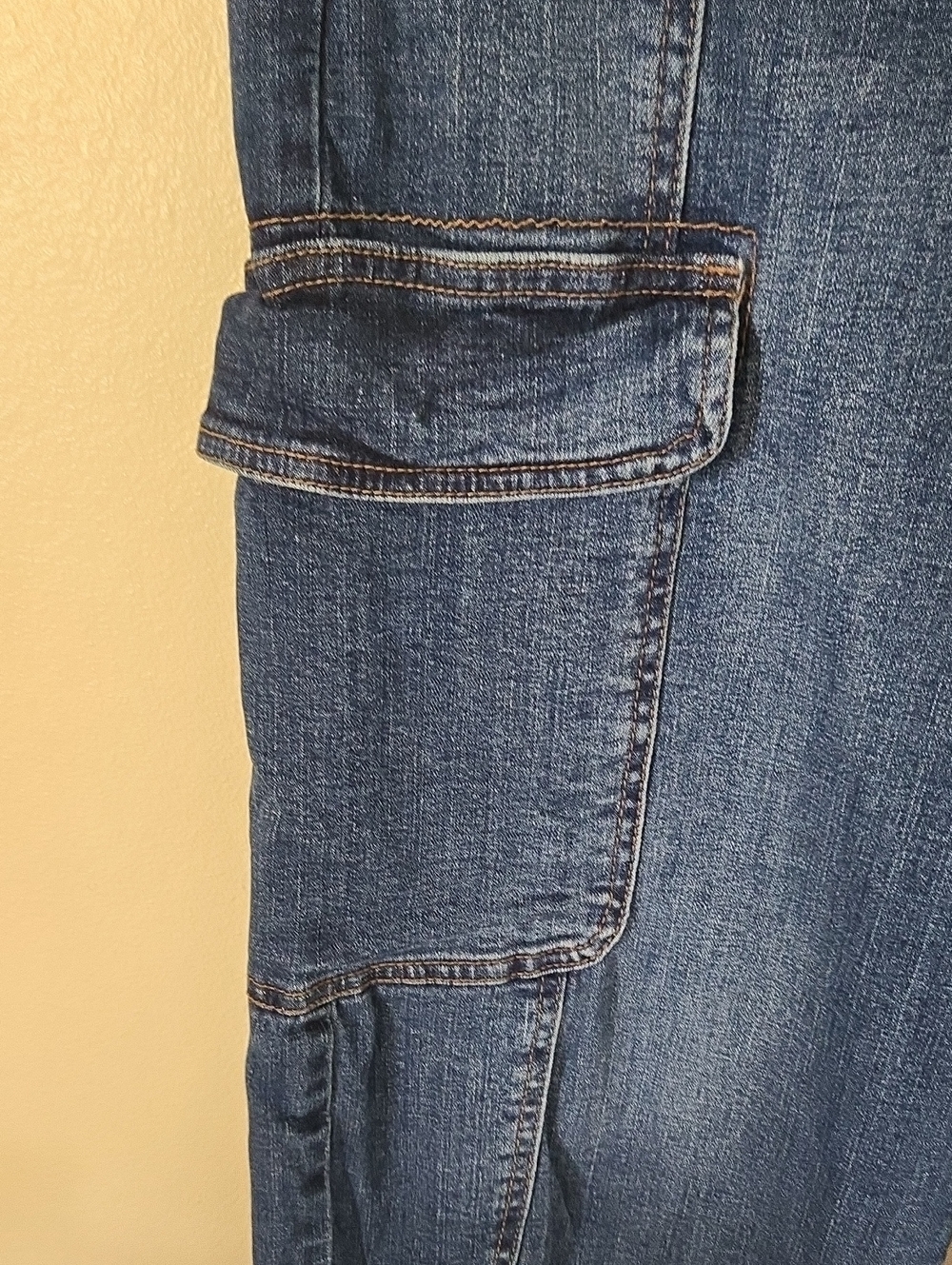 Democracy | Ab Solution Cargo Wide Leg Jeans Size 10 - Picture 9 of 12